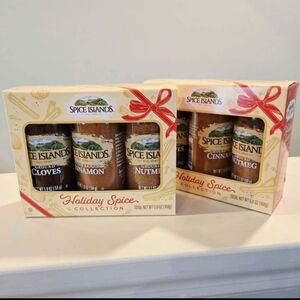 Holiday Spice Collection - Cinnamon, Nutmeg, Cloves NEW